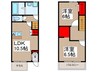 Maisonette park美園A棟 2LDKの間取り