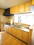キッチン 青山天口貸家