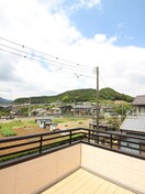 室内からの展望 青山天口貸家