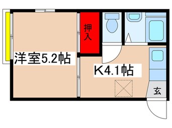 間取図 エクセル百合ケ丘パート１