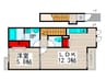 アフェール・江北 1LDKの間取り
