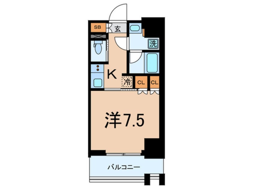 間取図 ルフォンプログレ南大塚
