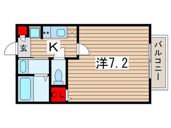 間取図 ヴィジオーネ西千葉