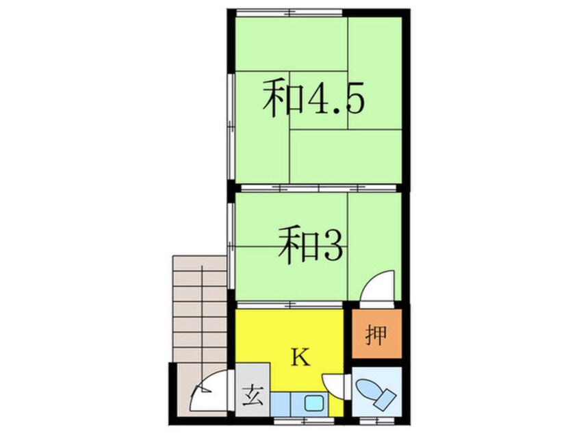 間取図 第二片山荘