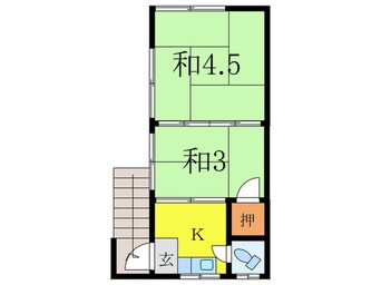 間取図 第二片山荘