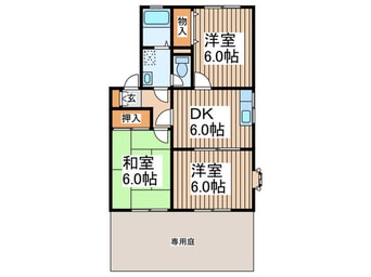 間取図 アベニ－ルⅢ