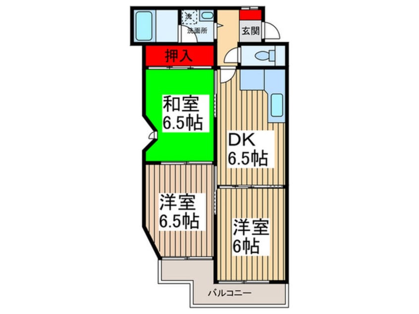 間取図 グリーンタウンみその