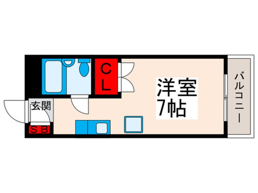 間取図 マロンハイツ