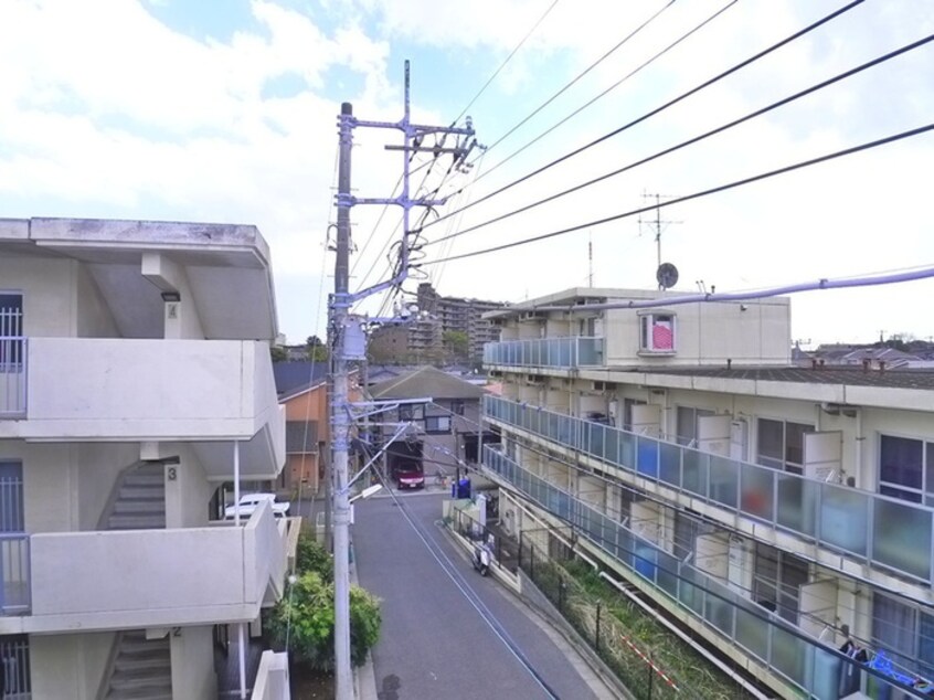 室内からの展望 コーポ金杉