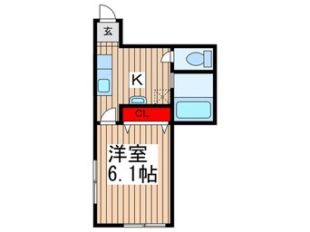 間取図 ハイツラフォ－レ