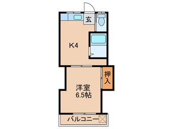 間取図 みどり荘