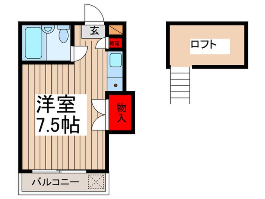 間取図 ライザ市川