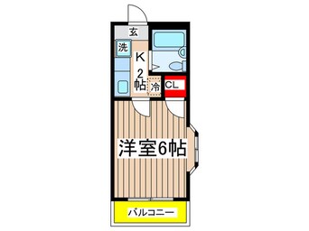 間取図 クロノス向ヶ丘