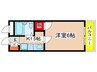 エンゼルハイデンス向ヶ丘 1Kの間取り