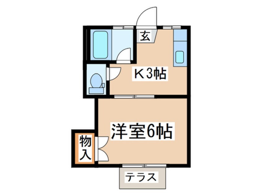 間取図 さぎたハイツ