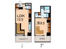 プライムアーバン本駒込 1LDKの間取り