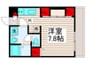 リブリ・アスター西新井 1Kの間取り
