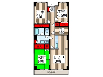 間取図 トダフレンズ４８
