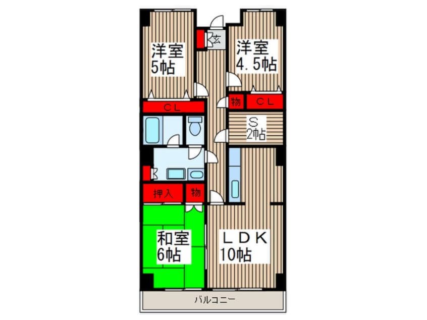 間取図 トダフレンズ４８