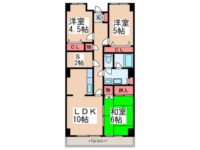 間取図 トダフレンズ４８