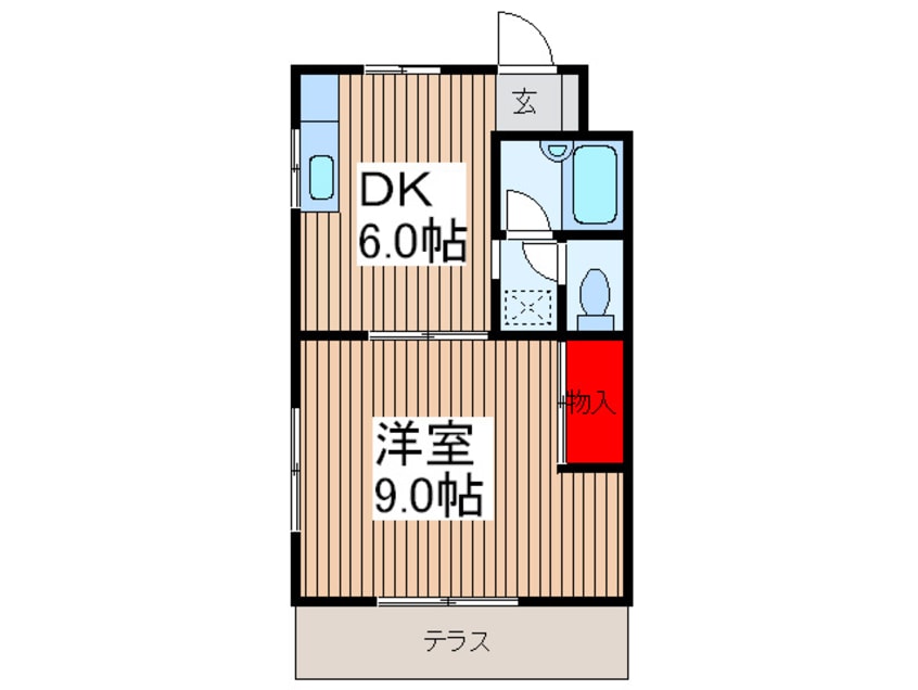 間取図 デュエット大戸