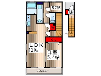 間取図 アムール新町