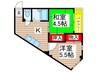 櫻井ビル 2Kの間取り