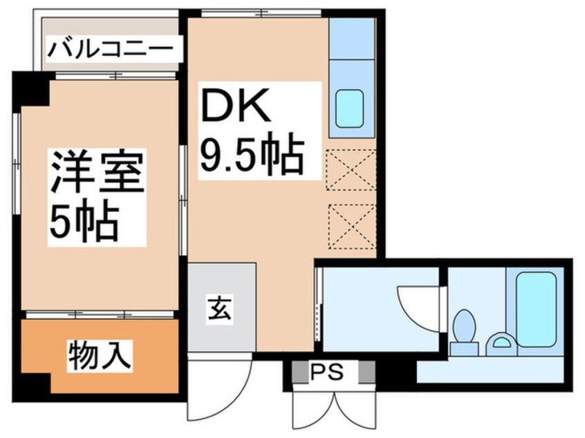 間取図 リライズ東大和