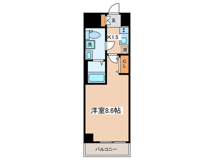 間取り図 ＧＥＮＯＶＩＡ中野島