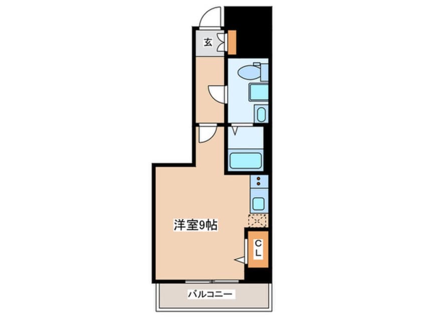 間取図 ＧＥＮＯＶＩＡ中野島