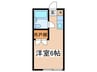 コーポヒジサカ 1Rの間取り