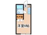 コーポヒジサカ 1Rの間取り