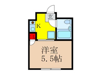 間取図 レジデンスシ－バ－ド