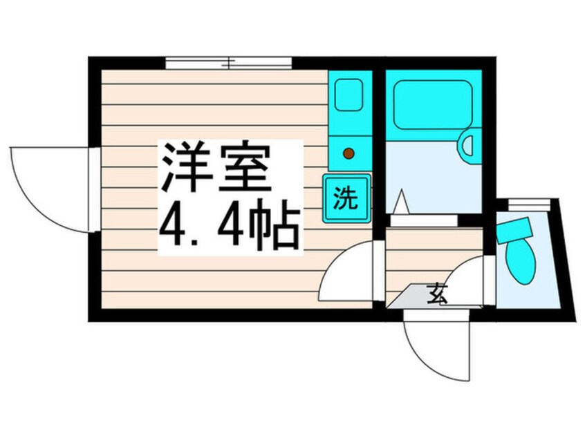 間取図 クレール西新井