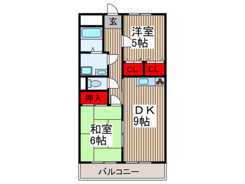 間取図 ロ－タス２