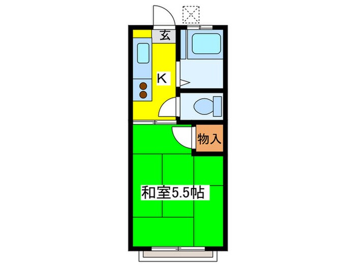 間取り図 パインハイツⅠ