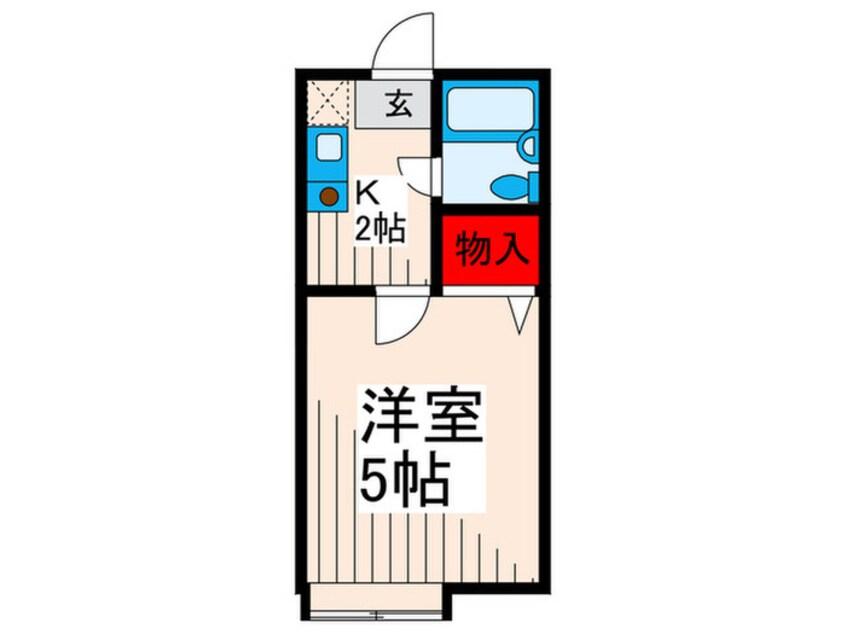 間取図 プランド－ル瑞江Ⅲ