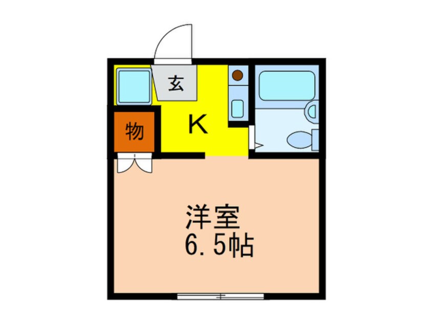 間取図 コ－ポサンユウ