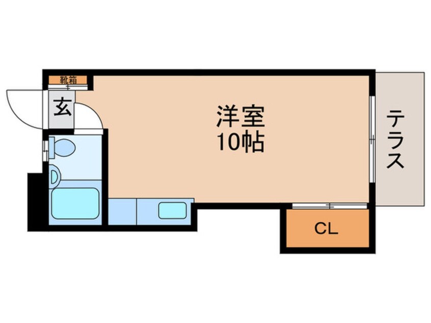 間取図 ドミ－ル小川