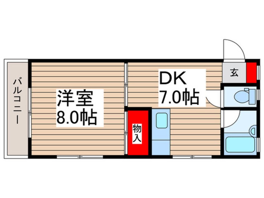 間取図 セイカンプラザ