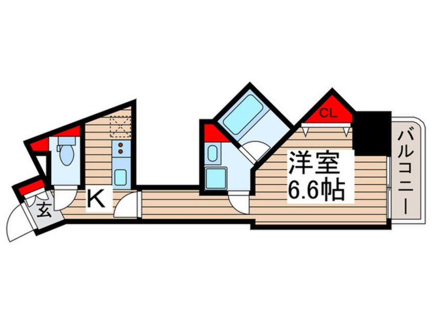 間取図 アルビオン・ソレイユ