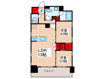 間取図 ディ―ムス東陽町