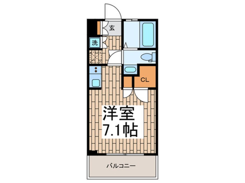 間取図 レジディア大森東