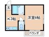 ハイツタカハシ 1Kの間取り