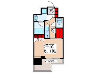 間取図 ディームス木場