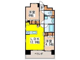 間取図 ディームス木場