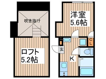 間取図 グランクオール小岩