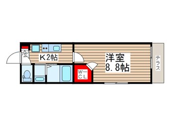 間取図 ラフィ－ナ－津田沼