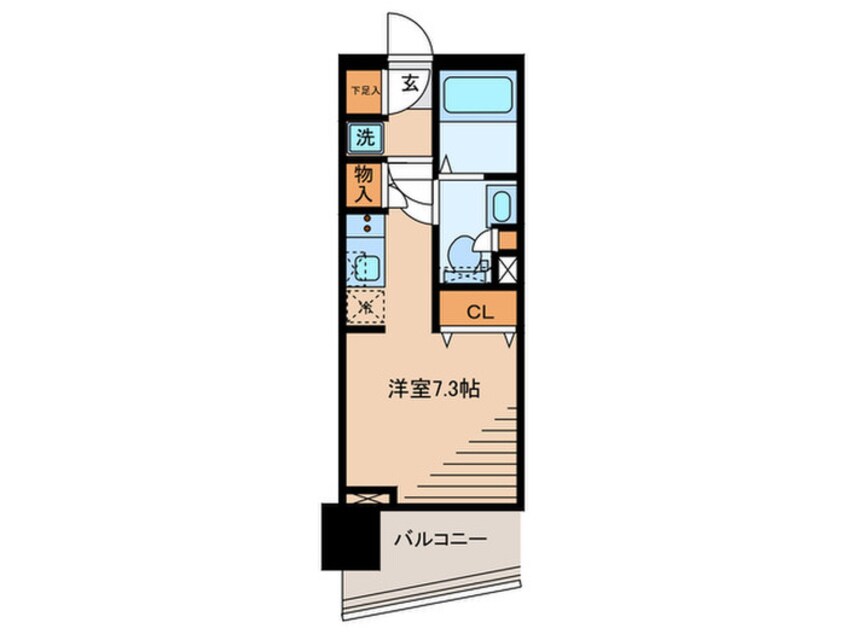 間取図 ライオンズフォーシア五反田