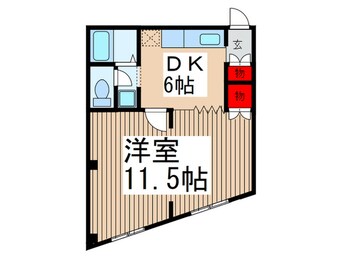 間取図 押田ビル